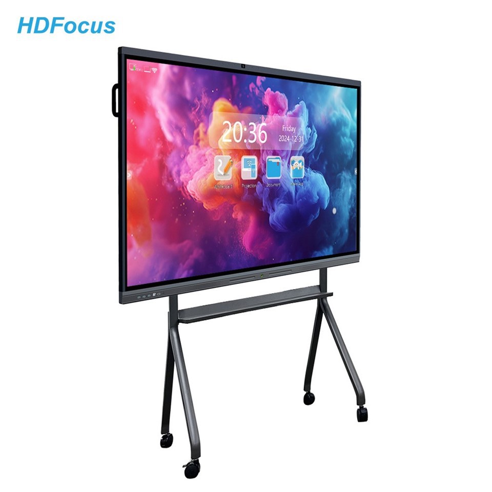 4K LCD UHD Rhyngweithiol Bwrdd Gwyn Amazon